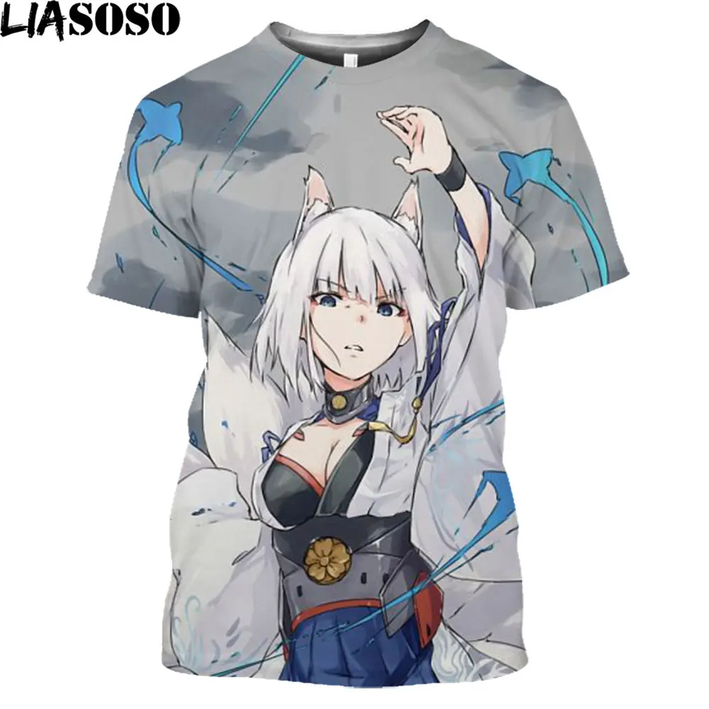 LIASOSO 3D Printed T-shirt Popular Anime Azur Lane Sexy Loli Bunny Girl Top Men and Women Oversized T-shirt Short Sleeve 2021
LIASOSO 3D Printed T-shirt Popular Anime Azur Lane Sexy Loli Bunny Girl Top Men and Women Oversized T-shirt Short Sleeve 2021
