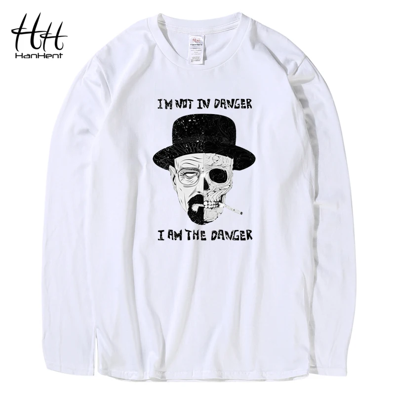 HanHent летняя забавная футболка heisenberg breaking bad мужская повседневная с зомби Мужская