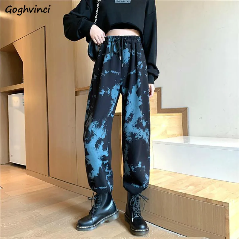Women Casual Ankle-length Harem Pants Loose Aesthetic Thicker Bundle Trousers Elastic High Waist Tie Dye Printed Harajuku Chic
Women Casual Ankle-length Harem Pants Loose Aesthetic Thicker Bundle Trousers Elastic High Waist Tie Dye Printed Harajuku Chic