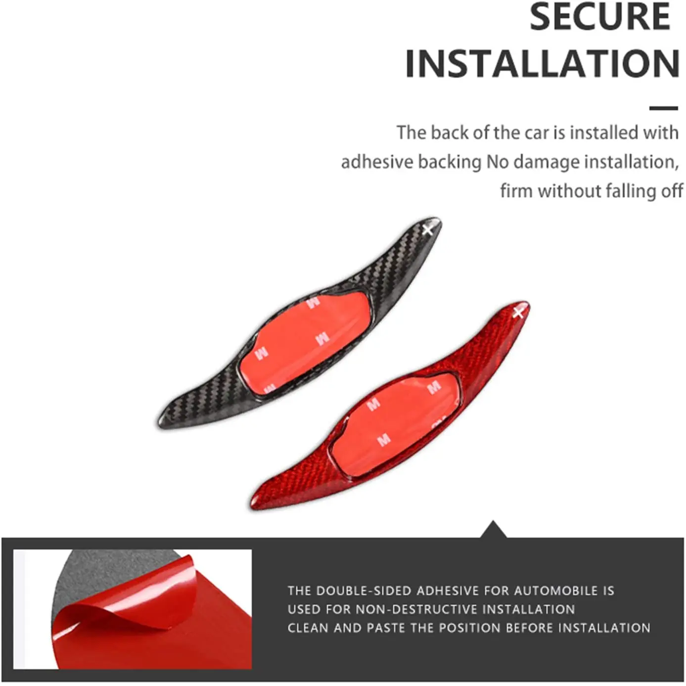 Genuine Carbon Fiber Car Steering Wheel Shift Blade Paddle Shifter Extension for 2018 2019 2020 2021 KIA Stinger Paddle Shift
Genuine Carbon Fiber Car Steering Wheel Shift Blade Paddle Shifter Extension for 2018 2019 2020 2021 KIA Stinger Paddle Shift