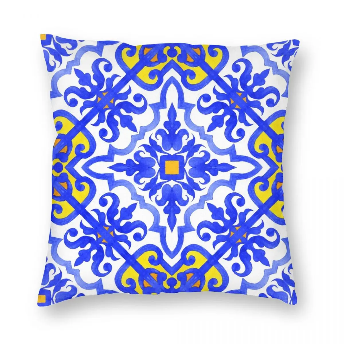 Portuguese Azulejo Tiles Pillowcase Polyester Linen Velvet Creative Zip Decor Throw Pillow Case Sofa Cushion Case 45x45
Portuguese Azulejo Tiles Pillowcase Polyester Linen Velvet Creative Zip Decor Throw Pillow Case Sofa Cushion Case 45x45