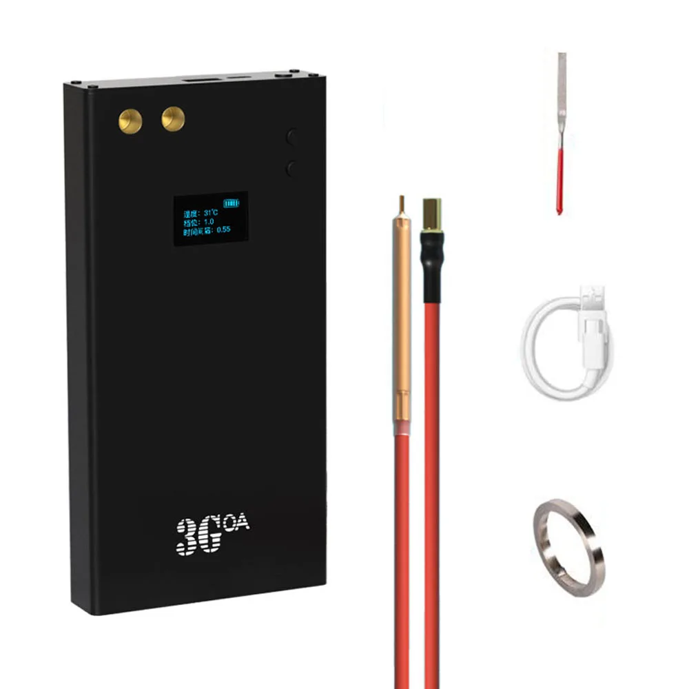 spot welder OLED Color Display Intelligent Digital 18650/26650/32650 Battery Spot welding Machine Type-C Recharging
spot welder OLED Color Display Intelligent Digital 18650/26650/32650 Battery Spot welding Machine Type-C Recharging