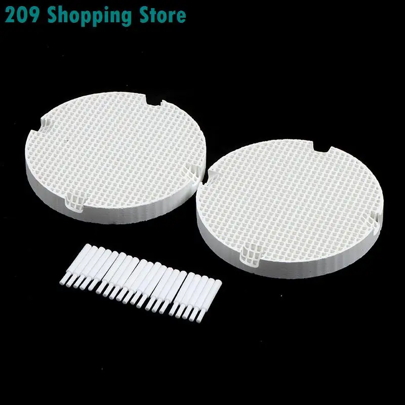 2Pcs Dental Lab Honeycomb Firing Trays with 20Pcs Zirconia Pins Pan Rack Circle Dental Lab material Technician Supplies
2Pcs Dental Lab Honeycomb Firing Trays with 20Pcs Zirconia Pins Pan Rack Circle Dental Lab material Technician Supplies
