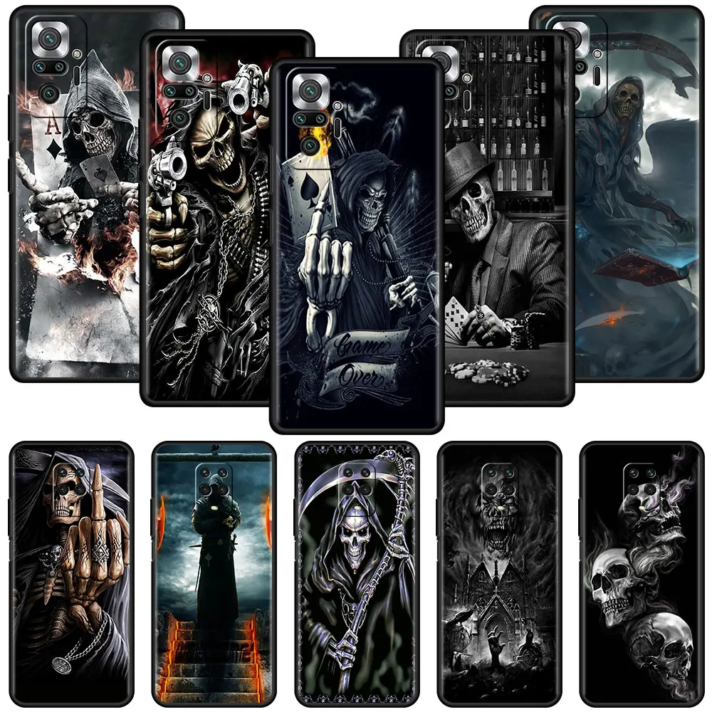 Grim Reaper Skull Tpu Case For Xiaomi Xiaomi Mi Poco X3 NFC M3 F1 F3 GT Phone Capa Redmi K40 Pro For Mi 11 Lite Soft Cover
Grim Reaper Skull Tpu Case For Xiaomi Xiaomi Mi Poco X3 NFC M3 F1 F3 GT Phone Capa Redmi K40 Pro For Mi 11 Lite Soft Cover