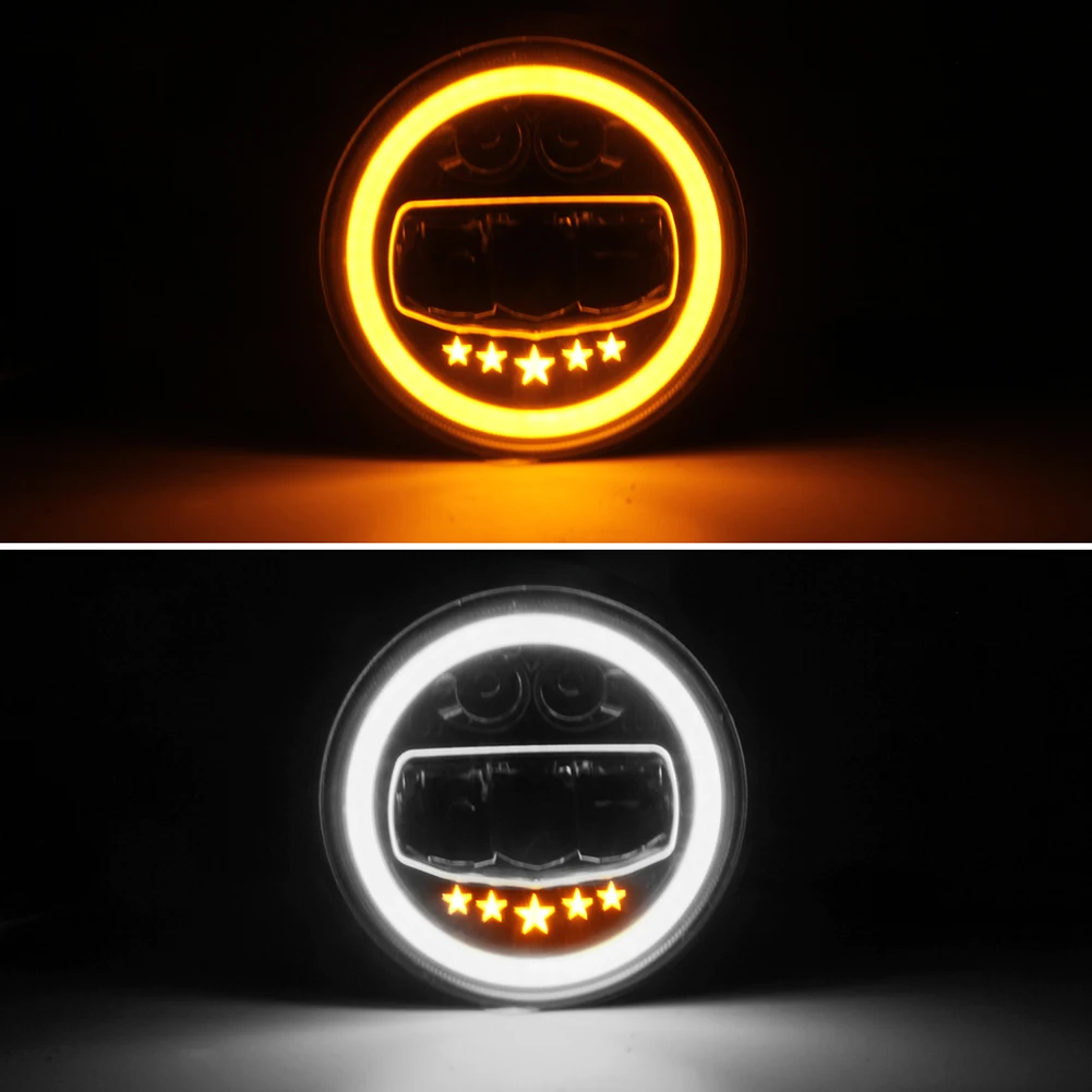 Under Side Mirror Light Puddle Lamp Waterproof 7 inch Round LED Headlight White View Mirror Welcome Light Puddle Light
Under Side Mirror Light Puddle Lamp Waterproof 7 inch Round LED Headlight White View Mirror Welcome Light Puddle Light