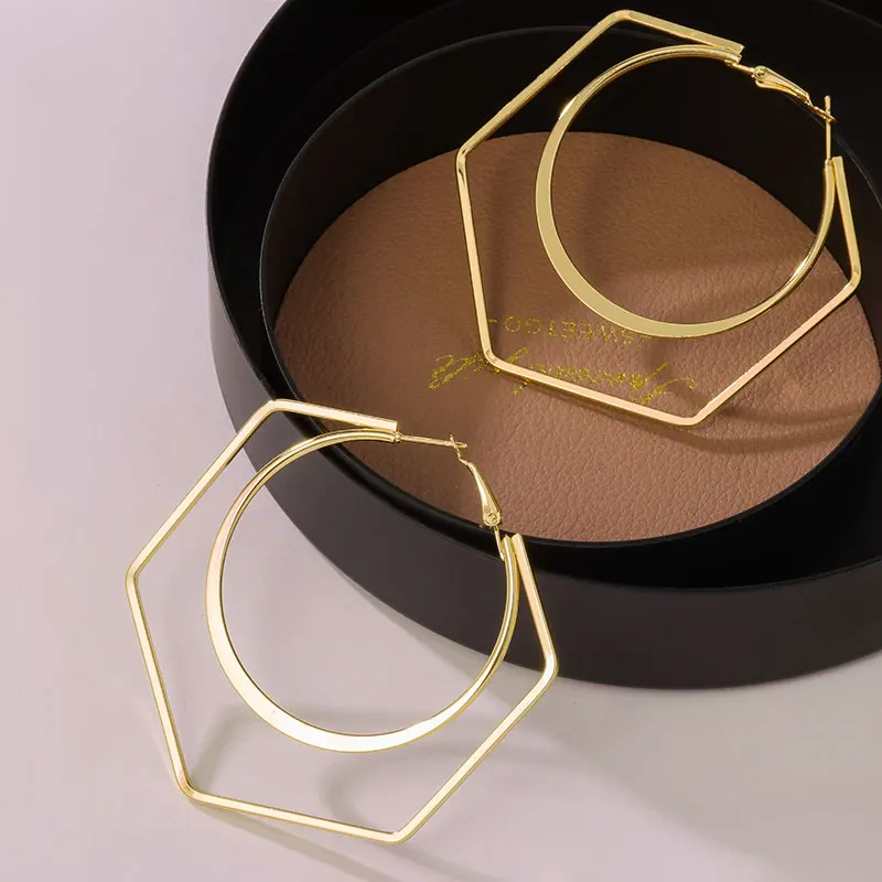 New Korean Geometric Vintage Big Earrings For Women Fashion Statement Gold Simple Drop Dangle Earrings Female Jewelry earrings
New Korean Geometric Vintage Big Earrings For Women Fashion Statement Gold Simple Drop Dangle Earrings Female Jewelry earrings