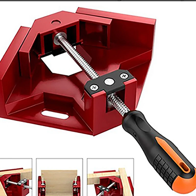 Hardware tool 90 degree aluminum alloy single handle woodworking right angle clamp angle clamp fish tank photo frame clamp tool
Hardware tool 90 degree aluminum alloy single handle woodworking right angle clamp angle clamp fish tank photo frame clamp tool