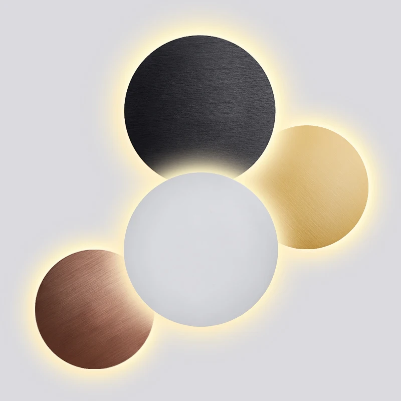Nordic Modern Art Wall Lamp Stairway Corridor Background Wall Bedroom Bedside Wall Circular LED Lamp
Nordic Modern Art Wall Lamp Stairway Corridor Background Wall Bedroom Bedside Wall Circular LED Lamp
