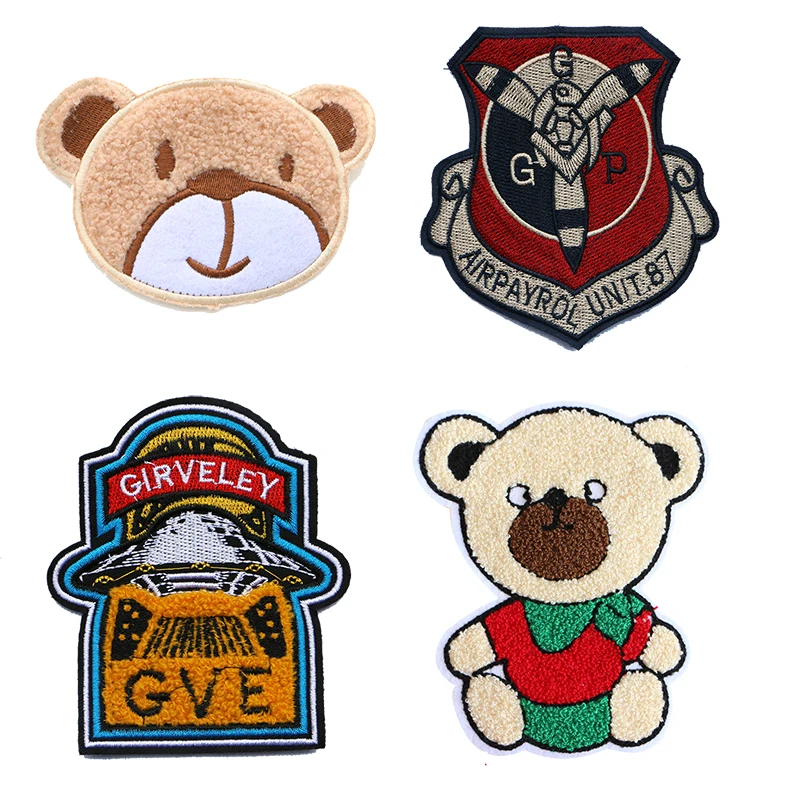 1PCS Cute Bear Airplane 3D Fashion Towel Embroidery Iron Patch Military Uniform Sticker Stripe DIY Decal Backpack Badge
1PCS Cute Bear Airplane 3D Fashion Towel Embroidery Iron Patch Military Uniform Sticker Stripe DIY Decal Backpack Badge