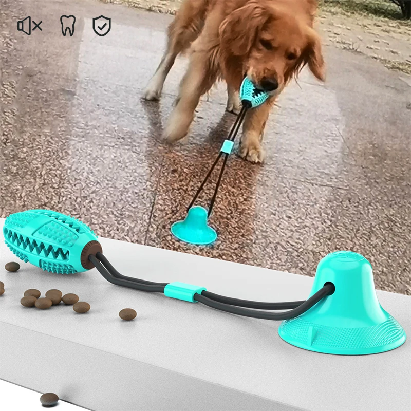 Dog Toys Silicon Suction Cup for Pet Dogs Tug Interactive Ball Toys For Pet Chew Bite Tooth Cleaning Toothbrush Dogs Food Toys
Dog Toys Silicon Suction Cup for Pet Dogs Tug Interactive Ball Toys For Pet Chew Bite Tooth Cleaning Toothbrush Dogs Food Toys