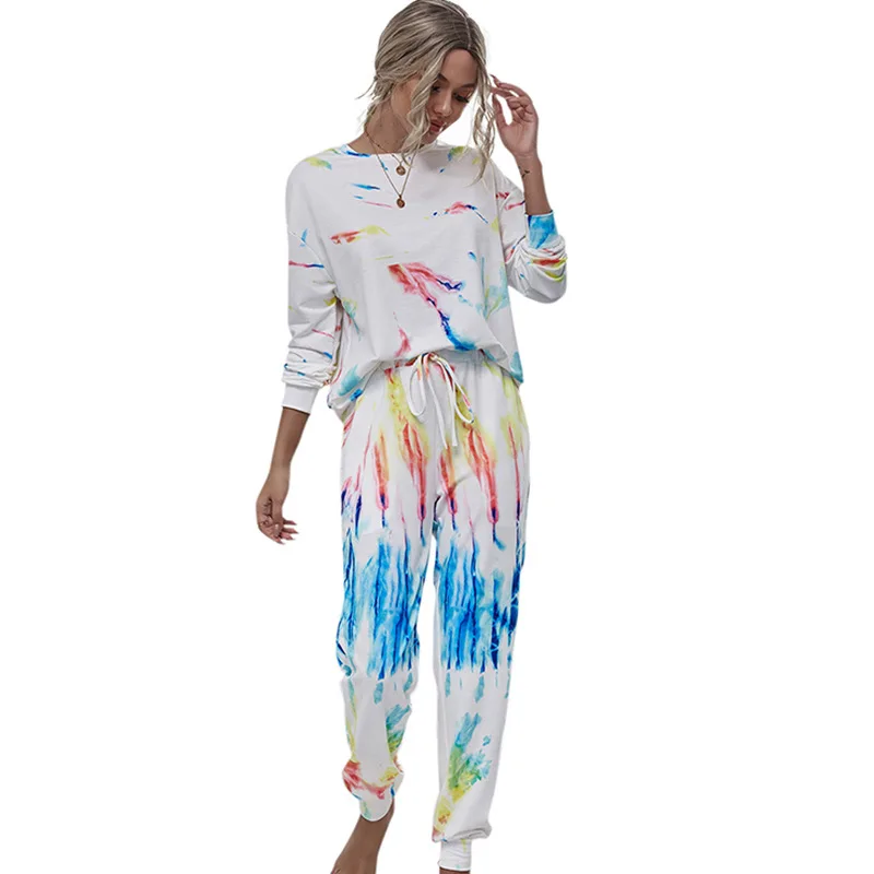 ZOGAA Women Set Spring Autumn Tie Dye Long Sleeve Top Loose Casual Two Piece Streetwear Outfits Tracksuit Fashion All-match Chic
ZOGAA Women Set Spring Autumn Tie Dye Long Sleeve Top Loose Casual Two Piece Streetwear Outfits Tracksuit Fashion All-match Chic