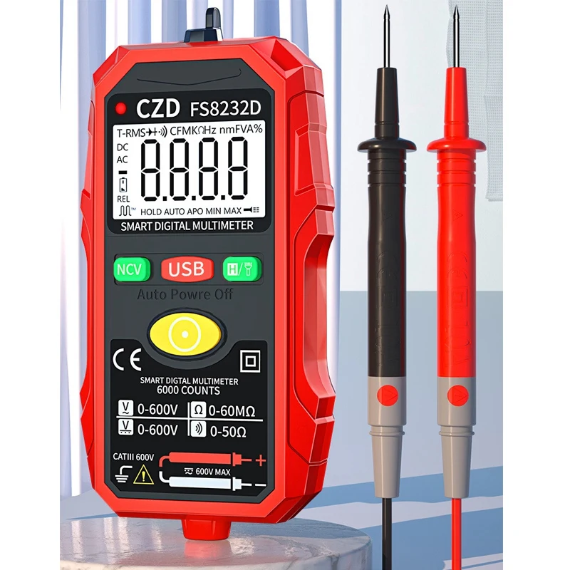 Professional Multimeter AC DC Voltage Current Resistance Capacitance HFE Diode Test Multimeter Professional
Professional Multimeter AC DC Voltage Current Resistance Capacitance HFE Diode Test Multimeter Professional