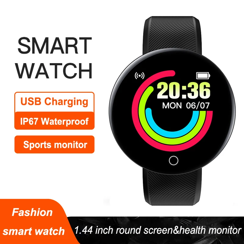 Smartwatch Men 1.44inch Round Screen Waterproof Sports Smart Watch for Women Fitness Watch Heart Rate Monitor for Huawei Xiaomi
Smartwatch Men 1.44inch Round Screen Waterproof Sports Smart Watch for Women Fitness Watch Heart Rate Monitor for Huawei Xiaomi