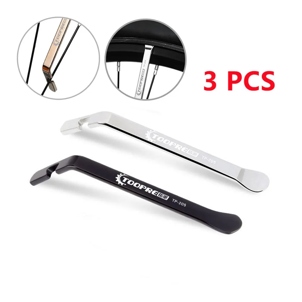 3 PCS Bicycle Bike Tire Lever Tyre Changing Wheel Removal Tool Steel Crowbar Cycling Tire Lever Pry Up Pry Bar Pulling Out Tires
3 PCS Bicycle Bike Tire Lever Tyre Changing Wheel Removal Tool Steel Crowbar Cycling Tire Lever Pry Up Pry Bar Pulling Out Tires