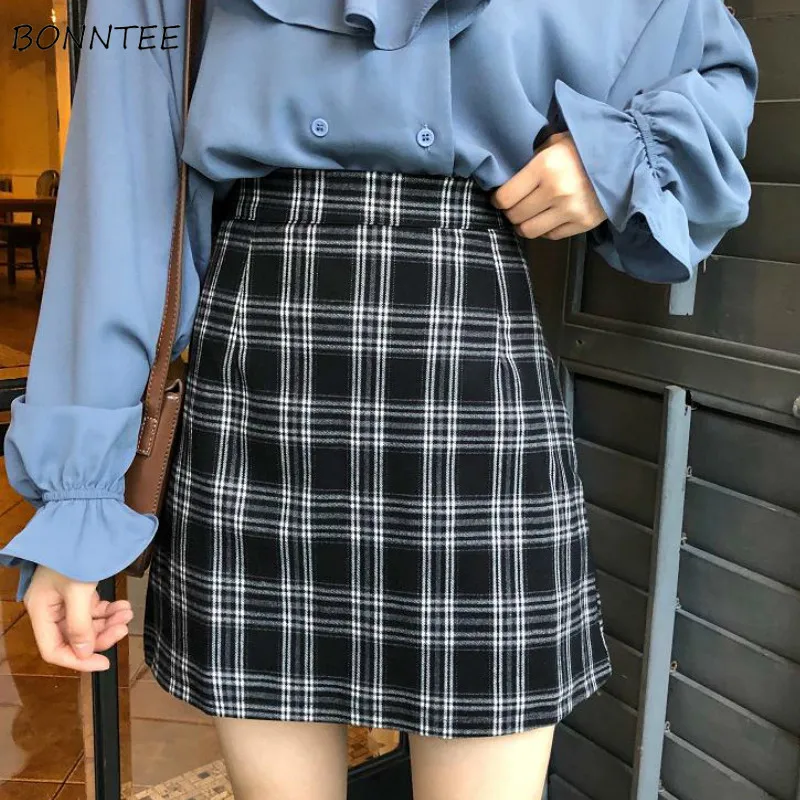 Skirts Women Retro Plaid Mini Skirt Female Korean Style Fashion Vintage Hot Selling High Waist Daily Casual Student Street Basic
Skirts Women Retro Plaid Mini Skirt Female Korean Style Fashion Vintage Hot Selling High Waist Daily Casual Student Street Basic