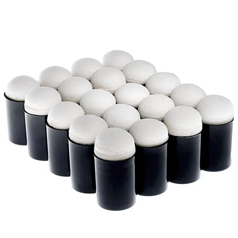50Pcs Finger Sponge Dauber Painting Ink Pad Stamping Brush Craft Case Art Tools with Box Office School Drawing DIY | Канцтовары для