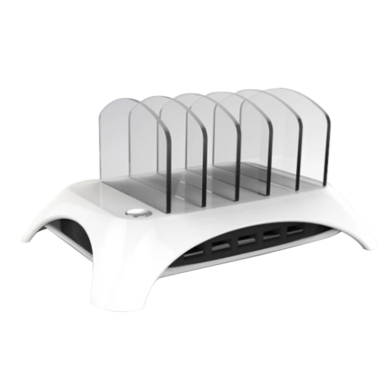 5 Port 2.4A USB Multiple Mobile Device Charging Station Power Dock Multi Device Charger Organizer Built-in Smart Protect
5 Port 2.4A USB Multiple Mobile Device Charging Station Power Dock Multi Device Charger Organizer Built-in Smart Protect