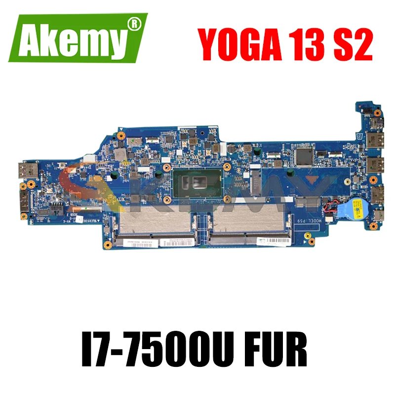 For LENOVO Thinkpad Yoga 13 S2 laptop motherboard CPU SR2ZV I7-7500U DA0PS9MB8E0 FUR 01HW981 01YT026 DDR4 Mainboard
For LENOVO Thinkpad Yoga 13 S2 laptop motherboard CPU SR2ZV I7-7500U DA0PS9MB8E0 FUR 01HW981 01YT026 DDR4 Mainboard