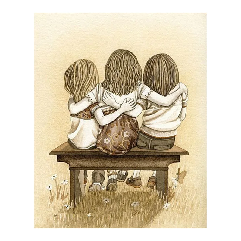 5D DIY Diamond Painting Happy Birthday Three Sisters Diamond Embroidery Decor Cross Stitch Kits Handicraft Needlework Art
5D DIY Diamond Painting Happy Birthday Three Sisters Diamond Embroidery Decor Cross Stitch Kits Handicraft Needlework Art