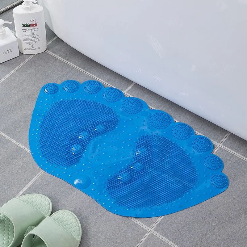 Creative Big Feet Simple Environmental Protection Pvc Cartoon Cute Bathroom Non Slip Mats Home Durable Bathroom Supplies 
Creative Big Feet Simple Environmental Protection Pvc Cartoon Cute Bathroom Non Slip Mats Home Durable Bathroom Supplies