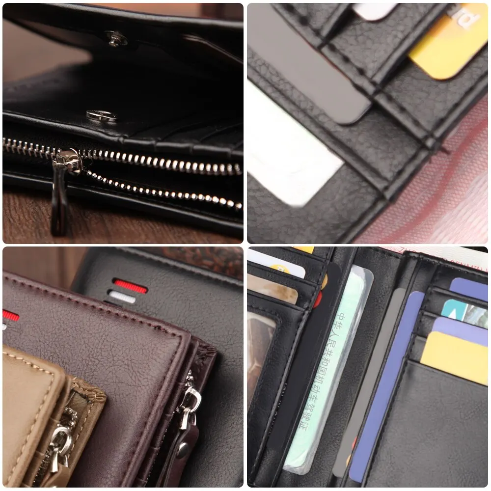2021 New Men wallets fashion new card purse Multifunction leather short wallet for male zipper wallet with coin pocket
2021 New Men wallets fashion new card purse Multifunction leather short wallet for male zipper wallet with coin pocket