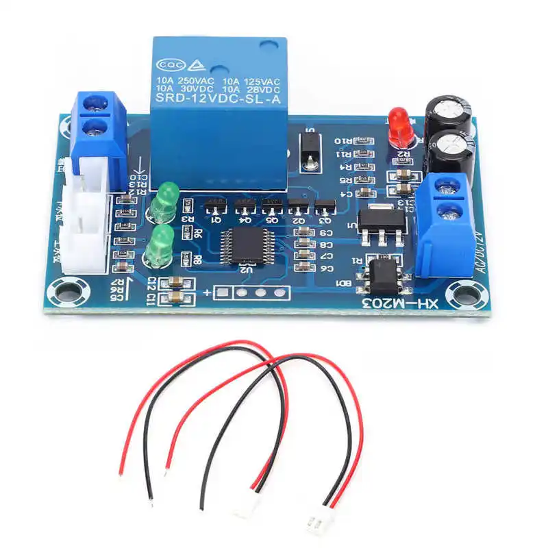 Full Automatic Water Level Controller Liquid Level Pump Control Module Board XH-M203 Water Level Controller
Full Automatic Water Level Controller Liquid Level Pump Control Module Board XH-M203 Water Level Controller