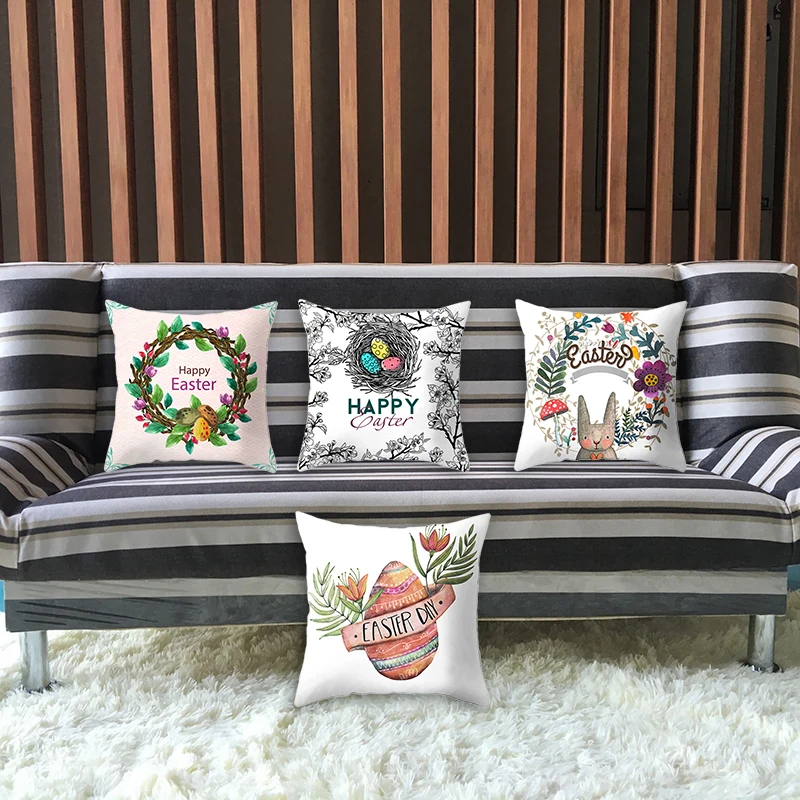1pcs 44x44cm Handmade Easter Pillowcase Bunny Egg Rabbit Cushion Decorations Easter Decoration Cushion Gift
1pcs 44x44cm Handmade Easter Pillowcase Bunny Egg Rabbit Cushion Decorations Easter Decoration Cushion Gift