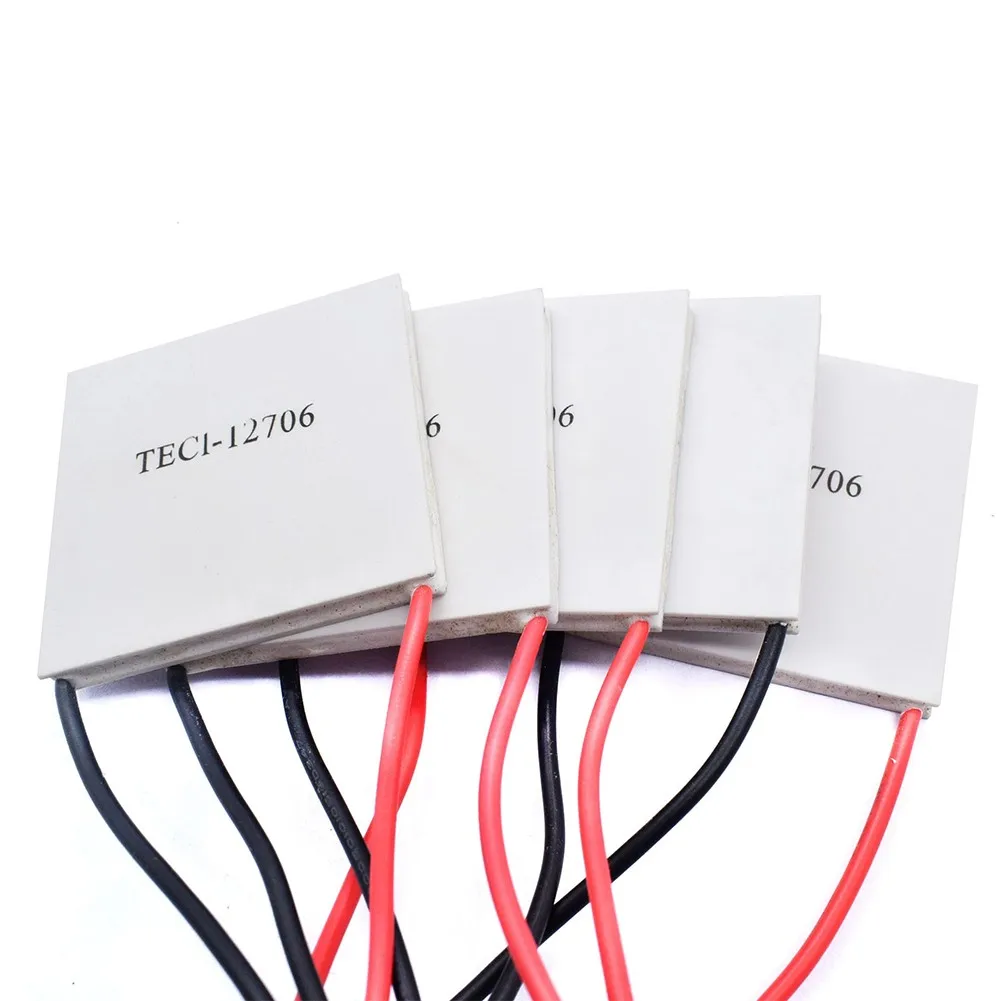 5Pcs TEC112706 Heatsink Plate Module TEC1-12706 12706 TEC Thermoelectric Cooler Peltier 12V New Of Semiconductor Refrigeration
5Pcs TEC112706 Heatsink Plate Module TEC1-12706 12706 TEC Thermoelectric Cooler Peltier 12V New Of Semiconductor Refrigeration