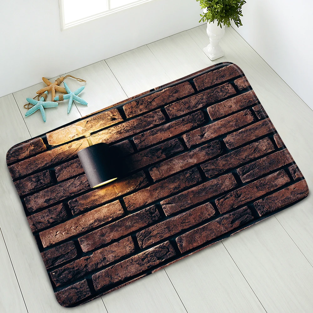 3D Stereo Brick Wall Non-Slip Bathroom Mat Bedroom Kitchen Indoor Entrance Doormat Absorbent Carpet Washable Foot Pad Home Decor
3D Stereo Brick Wall Non-Slip Bathroom Mat Bedroom Kitchen Indoor Entrance Doormat Absorbent Carpet Washable Foot Pad Home Decor
