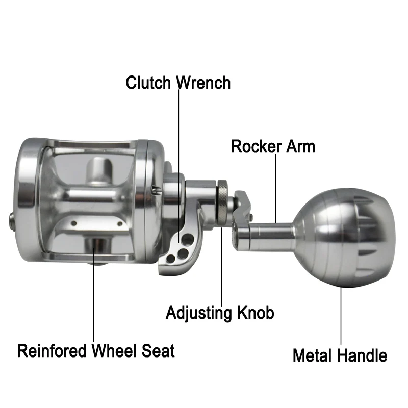 OLOEY CNC Trolling Reels Left Handle And Right Hande Full Metal Fishing Reel Jigging Saltwater 20-30kgs Drag Saltwater Boat Reel
OLOEY CNC Trolling Reels Left Handle And Right Hande Full Metal Fishing Reel Jigging Saltwater 20-30kgs Drag Saltwater Boat Reel