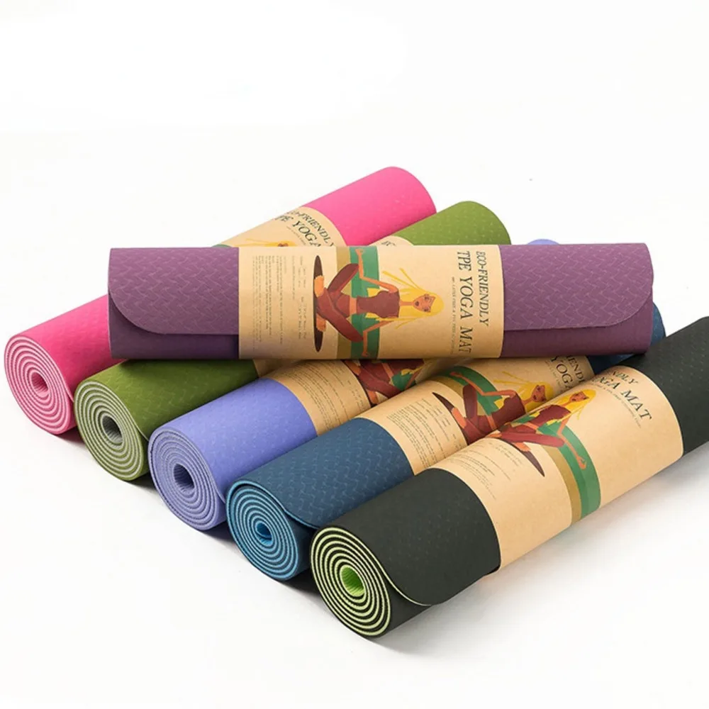 1830*610*6mm TPE Yoga Mat Fitness Non Slip Carpet Mat Environmental Pu Tyrant Rope Skipping Rubber Yoga Mats For Beginner
1830*610*6mm TPE Yoga Mat Fitness Non Slip Carpet Mat Environmental Pu Tyrant Rope Skipping Rubber Yoga Mats For Beginner
