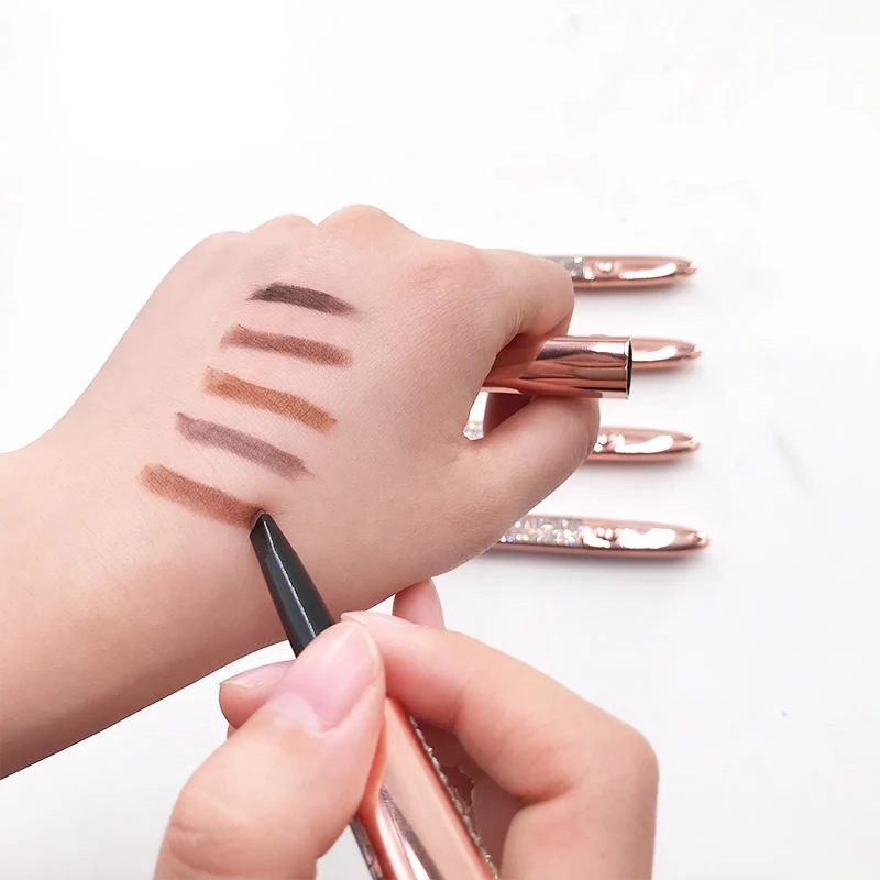 Double-end Automatic Eyebrow Pencil Waterproof Natural Long Lasting Black Brown Pigments Rotatable Eye Cosmetic
Double-end Automatic Eyebrow Pencil Waterproof Natural Long Lasting Black Brown Pigments Rotatable Eye Cosmetic