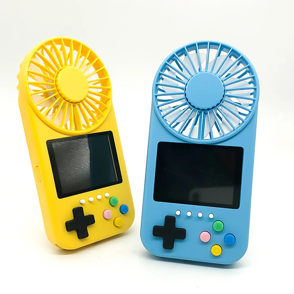 Retro Handhold Screen Game Console Mini Portable Luminous Electric Cooling Fans Retro Mini Personal Fan for Kids
Retro Handhold Screen Game Console Mini Portable Luminous Electric Cooling Fans Retro Mini Personal Fan for Kids