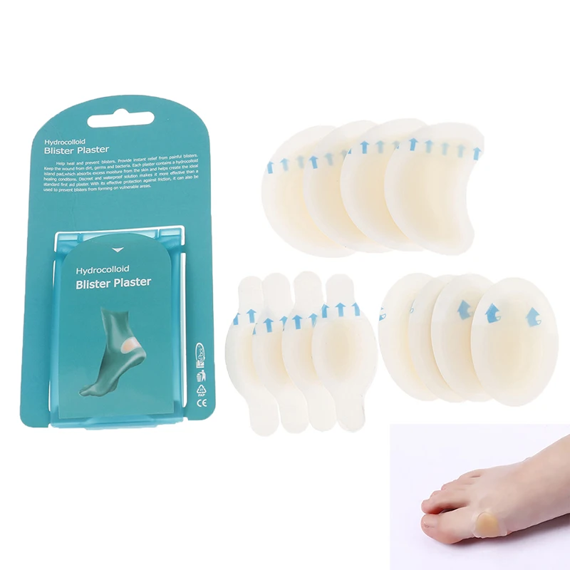 4Pcs/Box Blister Bandages Waterproof Hydrocolloid Plaster Adhesive Anti-Wearing Heel Gel Sticker Pain Relief Pedicure Patch Pads
4Pcs/Box Blister Bandages Waterproof Hydrocolloid Plaster Adhesive Anti-Wearing Heel Gel Sticker Pain Relief Pedicure Patch Pads