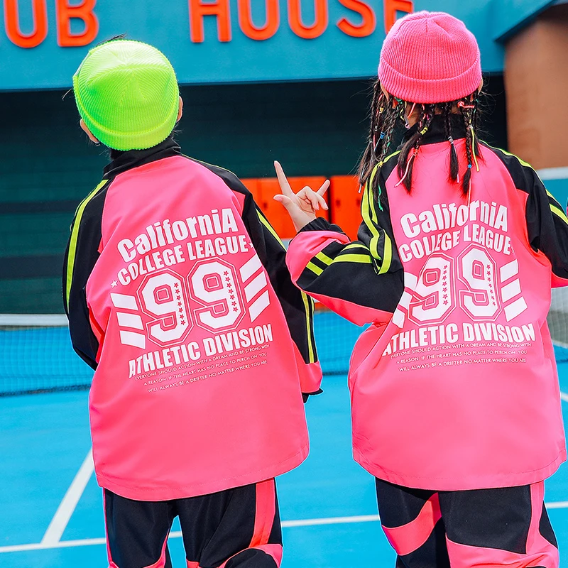 2021 Ballroom Hip Hop Dance Clothes For Kids Sports Hiphop Suit Street Dance Wear Jazz Performance Clothes Rave Clothes
2021 Ballroom Hip Hop Dance Clothes For Kids Sports Hiphop Suit Street Dance Wear Jazz Performance Clothes Rave Clothes