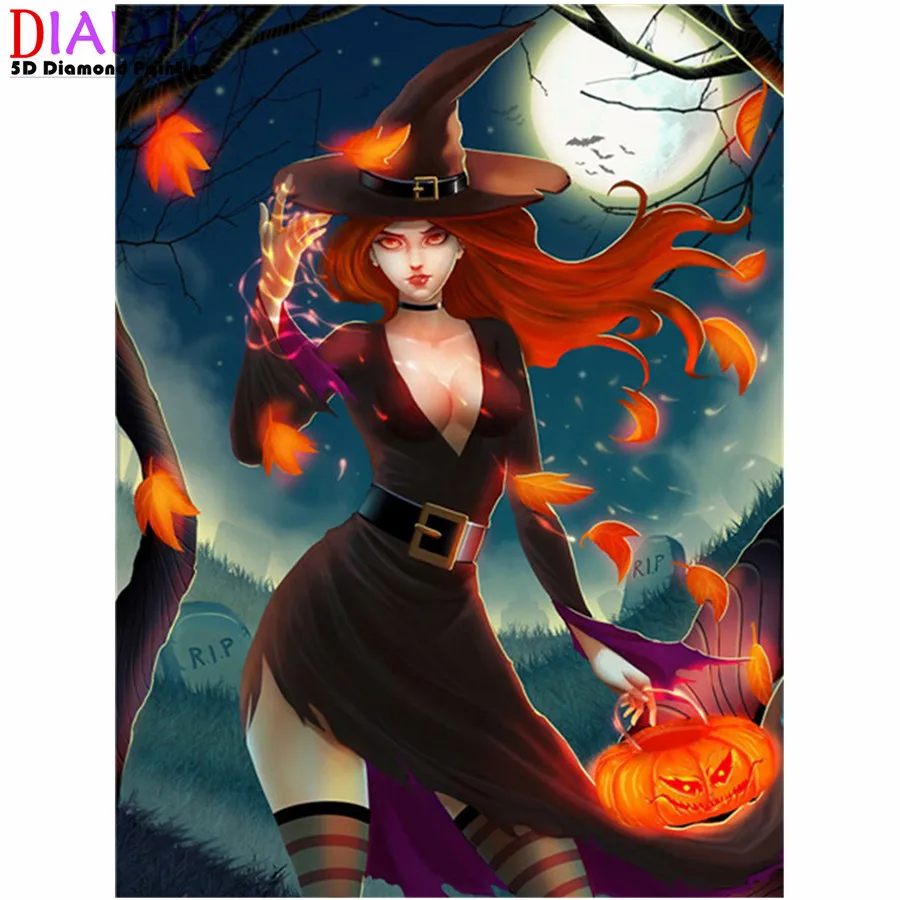 Алмазная 5D Вышивка аниме девочка, алмазная живопись, Набор для вышивки крестиком в виде тыквы на Хэллоуин, мозаичная картина, украшение для ... 
Алмазная 5D Вышивка аниме девочка, алмазная живопись, Набор для вышивки крестиком в виде тыквы на Хэллоуин, мозаичная картина, украшение для ...