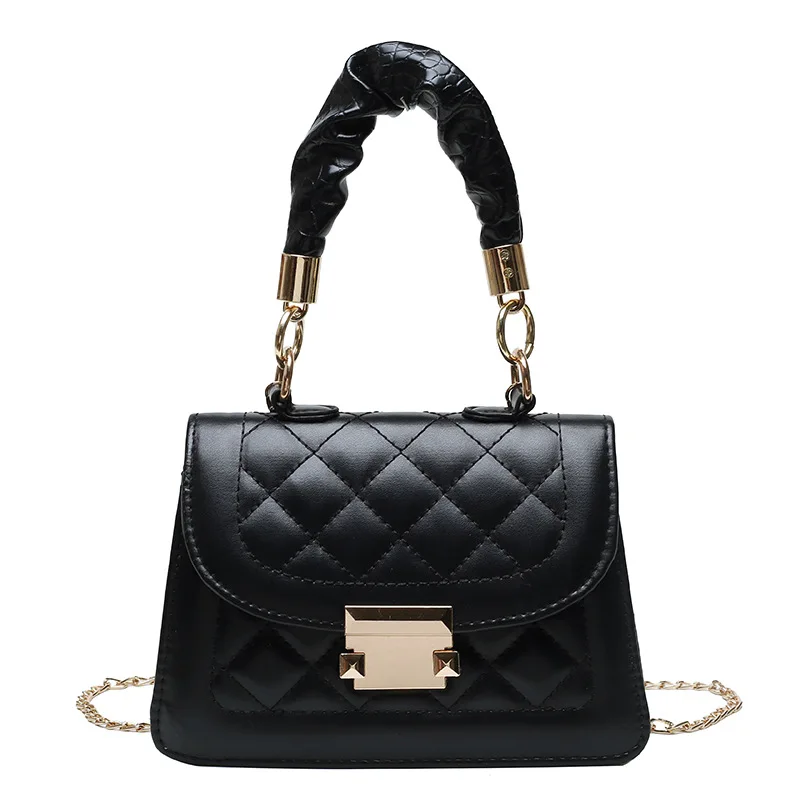 Popular Simple Female Daily Bag Fashion plaid Pattern Women Shoulder Bags PU Pleated Handle Crossbody Handbag
Popular Simple Female Daily Bag Fashion plaid Pattern Women Shoulder Bags PU Pleated Handle Crossbody Handbag