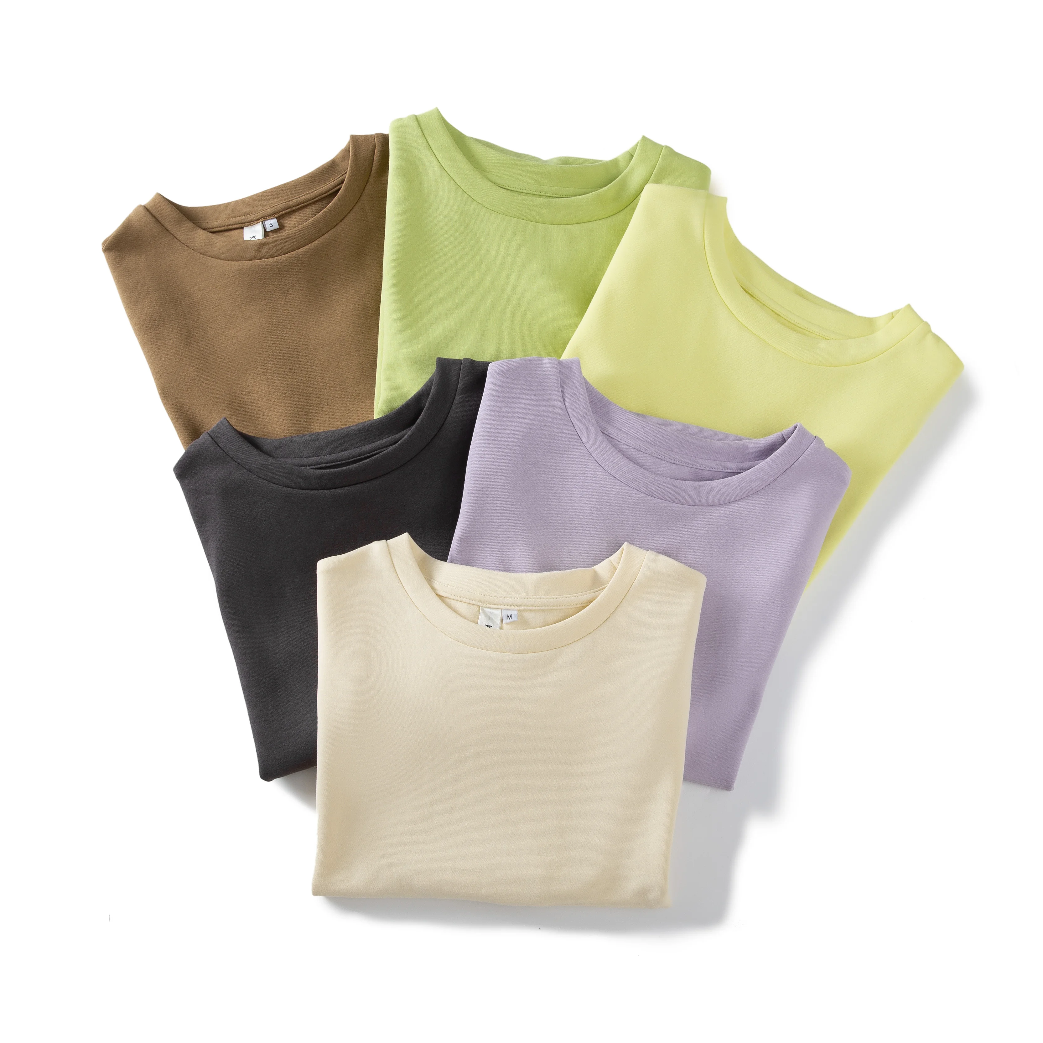 2021 Summer Women T shirt Short sleeve Casual top New tees Thick High quality Shirt White Beige Purple Yellow Grey
2021 Summer Women T shirt Short sleeve Casual top New tees Thick High quality Shirt White Beige Purple Yellow Grey
