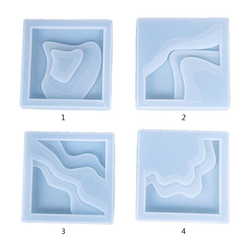 Square Island Coaster Epoxy Resin Mold Cup Mat Silicone Mould DIY Crafts Jewelry Home Decorations Casting Tool
Square Island Coaster Epoxy Resin Mold Cup Mat Silicone Mould DIY Crafts Jewelry Home Decorations Casting Tool