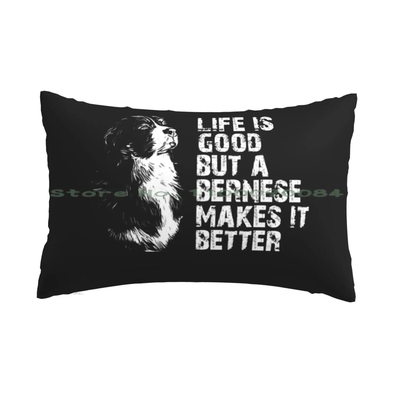 

Чехол с подушкой Bernese Mountain Dog 20x30 50*75, диван для спальни, Бернская горная собака, влюбленные Домашние животные, любимые собаки, забавная мамочк...