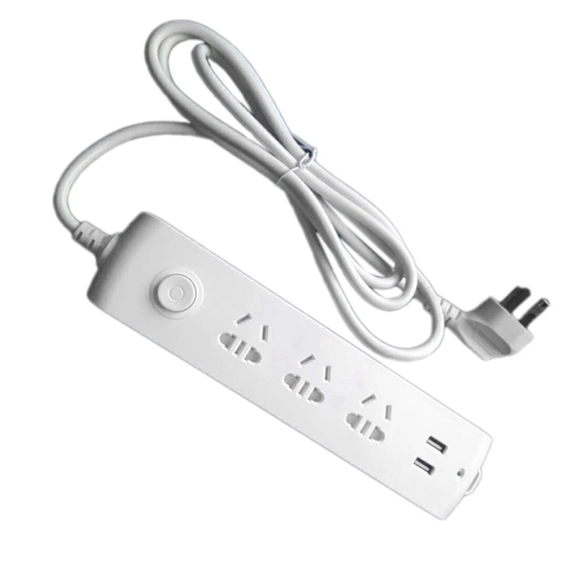 

Сетевой фильтр, 3 порта австралийские розетки питания 2 USB стабилизатор напряжения 6 футов для iPhone iPad USB изделия, белый (штепсельная Вилка авст...