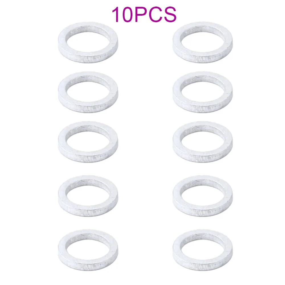 10pcs MTB Road Bike Washer Spacer 10mm Aluminum Alloy Bicycle Headset Stem Washers Bike Headset Chain Wheel Adjustment Spacer
10pcs MTB Road Bike Washer Spacer 10mm Aluminum Alloy Bicycle Headset Stem Washers Bike Headset Chain Wheel Adjustment Spacer