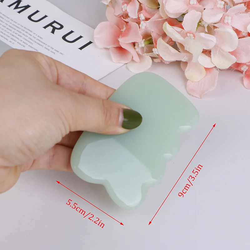 Natural Jade Scraping Board Massager Relaxation Pressure Therapy Scraper Health Care Beauty Massage Tool For Face Body
Natural Jade Scraping Board Massager Relaxation Pressure Therapy Scraper Health Care Beauty Massage Tool For Face Body