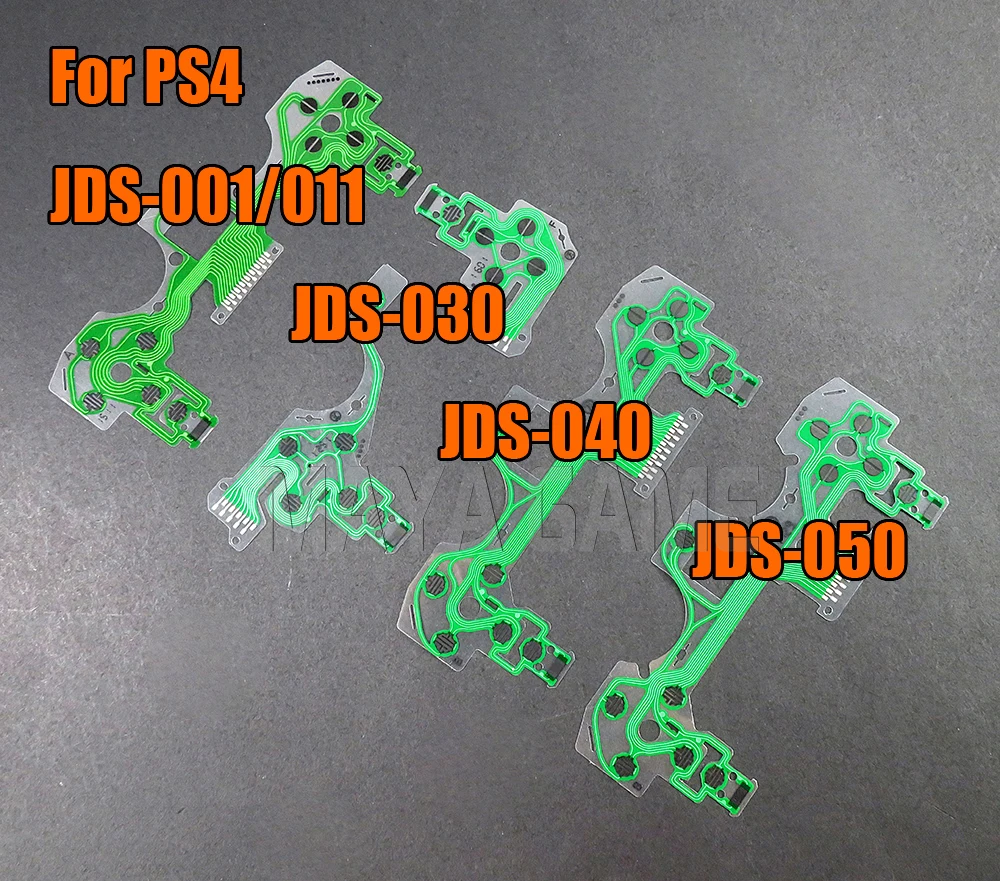 400 шт. JDS 001 030 040 050 Замена кнопки ленточная печатная плата для PS4 контроллер зеленый