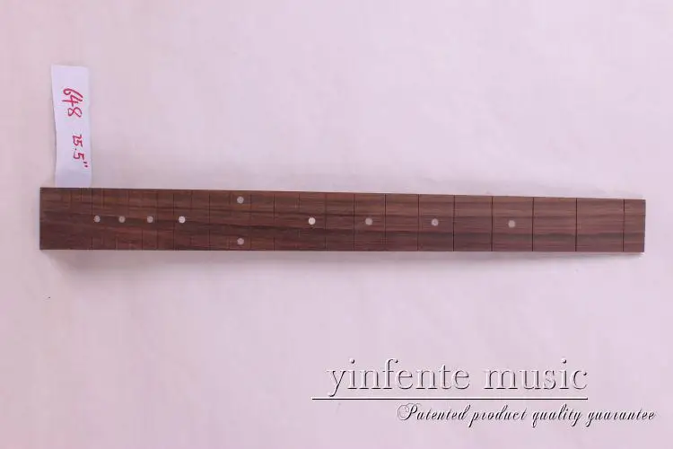 Electric Guitar Fretboard Rosewood For 24 Fret Guitar neck 25.5inch Pearl Dot 
Electric Guitar Fretboard Rosewood For 24 Fret Guitar neck 25.5inch Pearl Dot