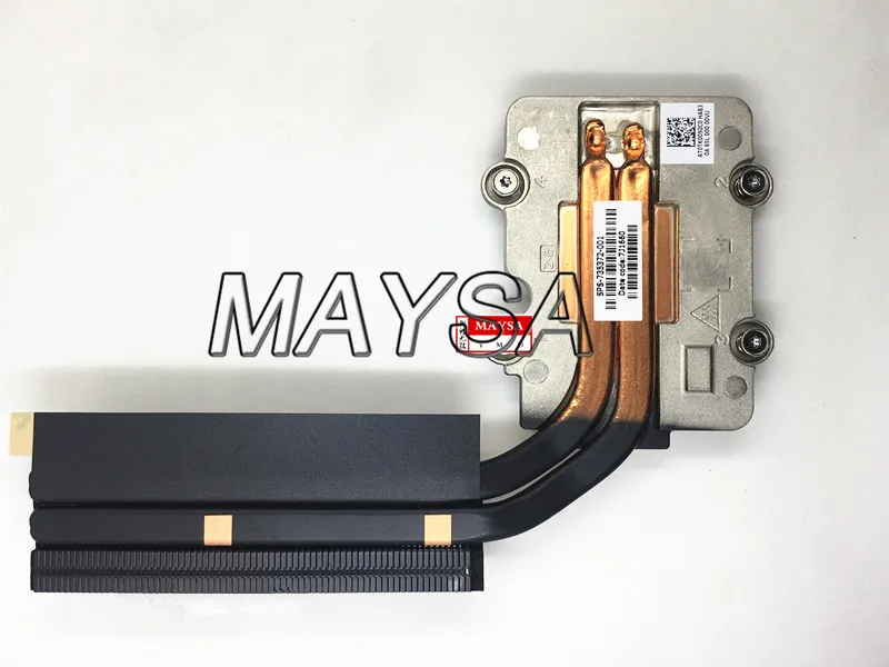 New 735372-001 735371-001 FOR HP zbook 17 CPU heatsink 2 Heat pipe cooling radiator 100% Perfect work
New 735372-001 735371-001 FOR HP zbook 17 CPU heatsink 2 Heat pipe cooling radiator 100% Perfect work