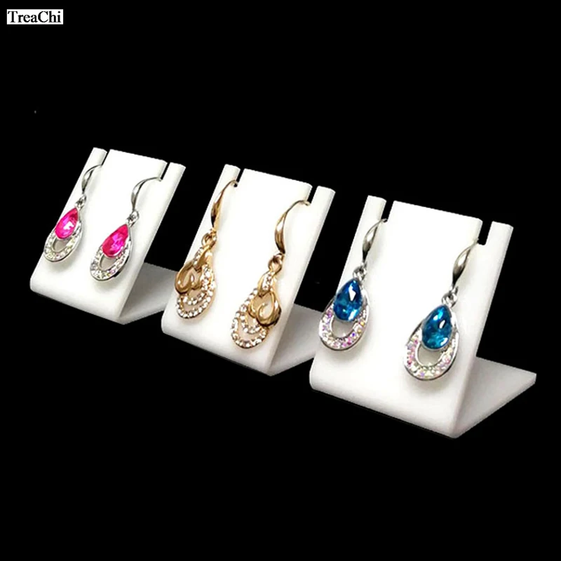 Mini Earring Stand White Acrylic Bracelet Jewellry Display Stand Holder L Shape Stud Exhibition Shelf Earring Storage Rack
Mini Earring Stand White Acrylic Bracelet Jewellry Display Stand Holder L Shape Stud Exhibition Shelf Earring Storage Rack