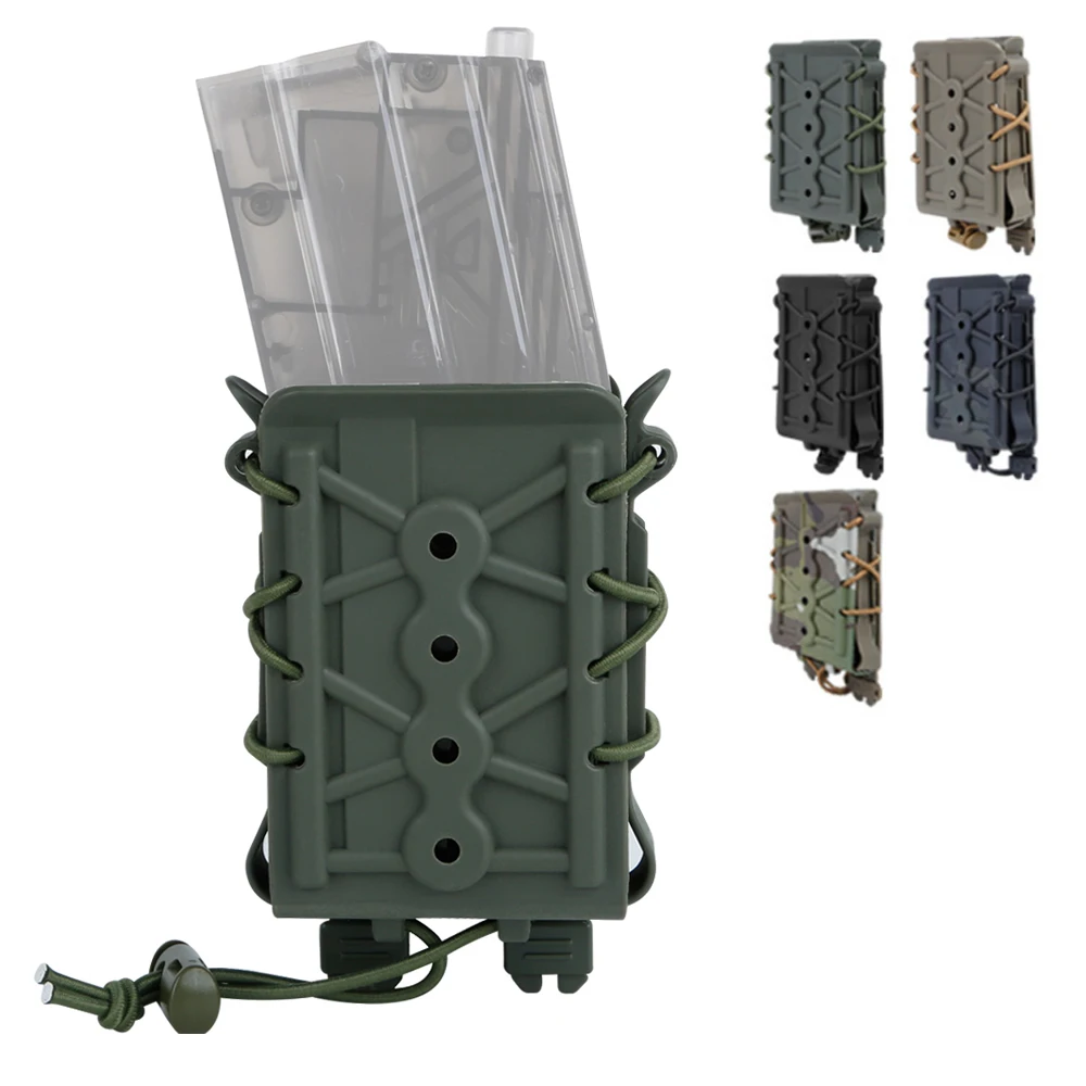 Tactical Gear Molle System 5.56mm / 7.62mm Magazine Pouches Fast Mag Pouch Belt Fast Attach Ammo Carrier Case Airsoft Rifle
Tactical Gear Molle System 5.56mm / 7.62mm Magazine Pouches Fast Mag Pouch Belt Fast Attach Ammo Carrier Case Airsoft Rifle