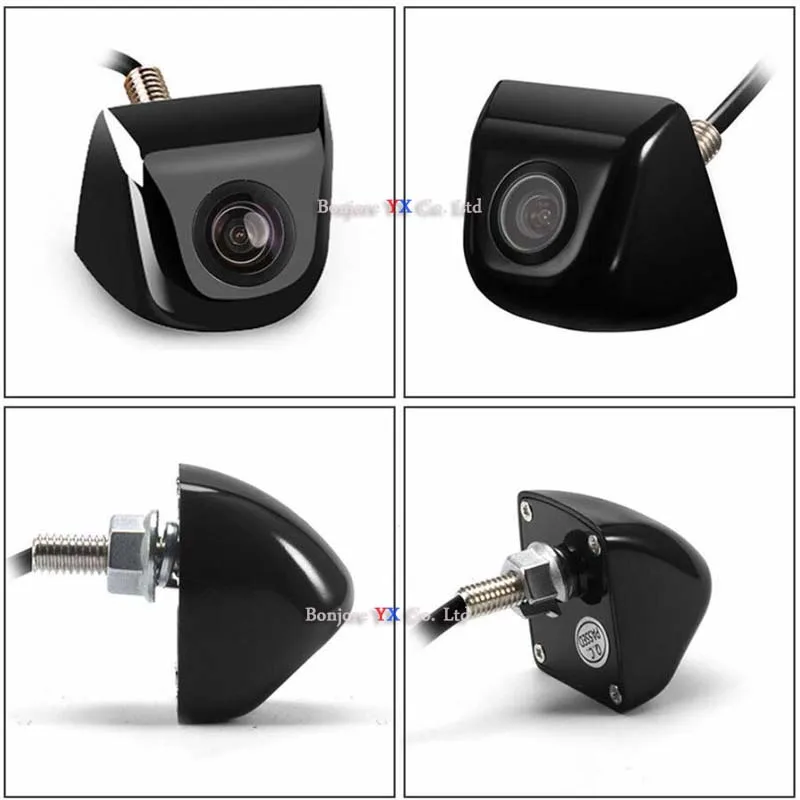 

Koorinwoo Wireless Car Visible Parking Assistance Parking Sensor HD 4.3" TFT Mirror Monitor Rear View Camera Video Reverse Radar