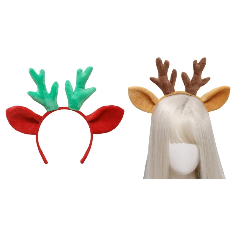 Plush Deer Ears Headbands Furry Fawn Horn Headwear Antler Hair Hoop for Christmas Headpiece Fancy Dress Party Supplies
Plush Deer Ears Headbands Furry Fawn Horn Headwear Antler Hair Hoop for Christmas Headpiece Fancy Dress Party Supplies